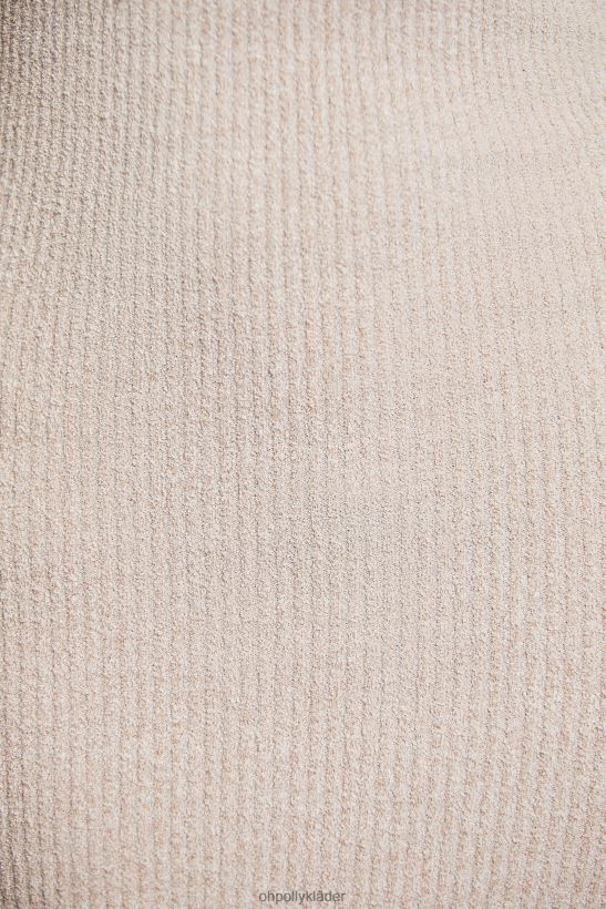 beige Oh Polly kvinnor signe långärmad maxiklänning Z84F2T274 klänningar