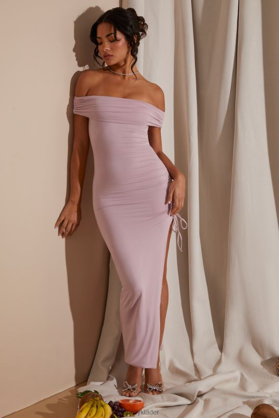 rodna Oh Polly kvinnor solange off the shoulder maxiklänning med hög slits Z84F2T227 klänningar