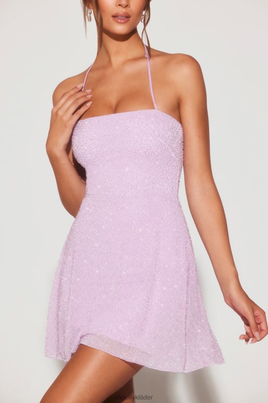 lila Oh Polly kvinnor salerno utsmyckad multi wear a-line miniklänning Z84F2T9 klänningar