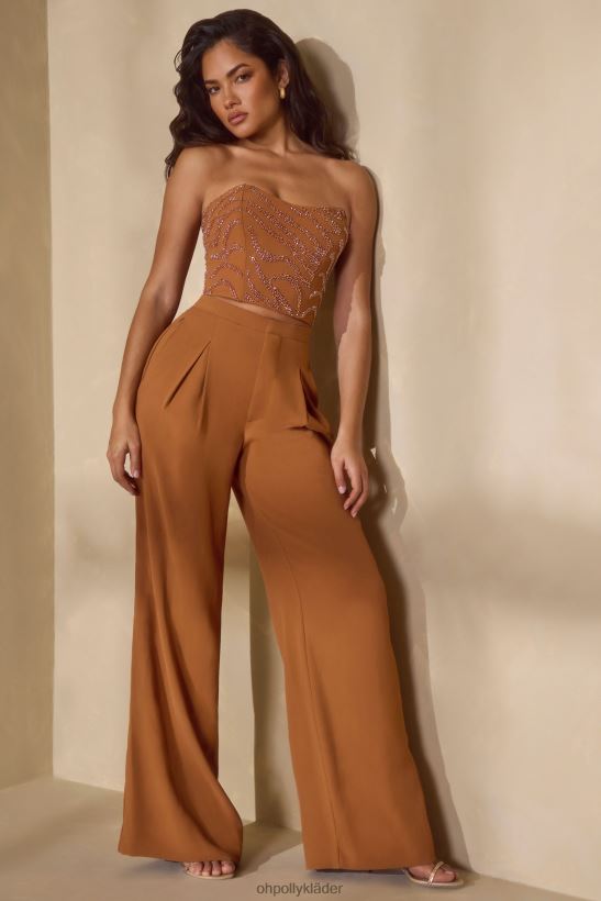 kola Oh Polly kvinnor mina utsmyckade bandeau korsett topp Z84F2T602 samling