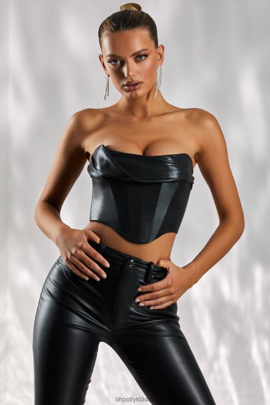 svart Oh Polly kvinnor morgon kyssar axelbandslös bustier Z84F2T668 samling