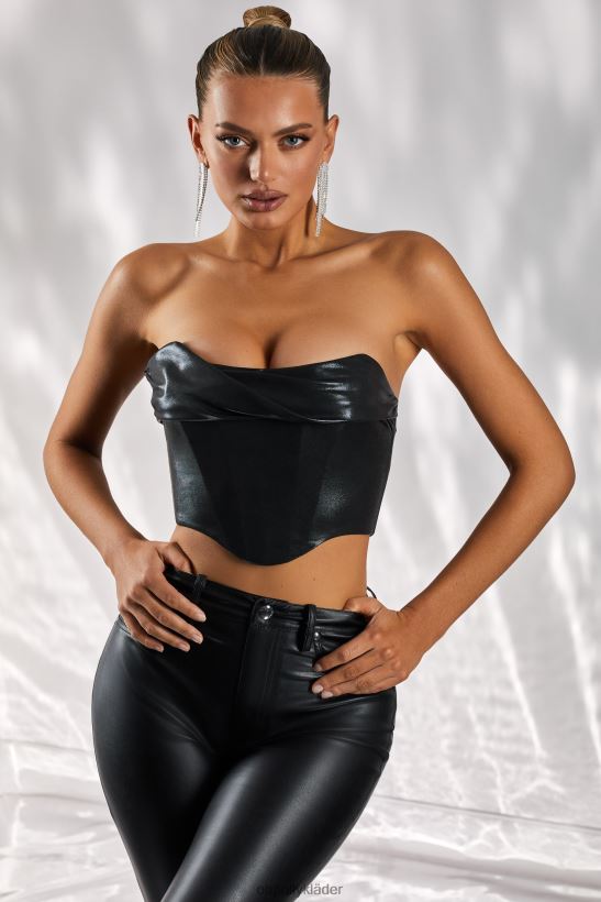 svart Oh Polly kvinnor morgon kyssar axelbandslös bustier Z84F2T668 samling