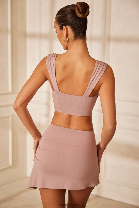 lila Oh Polly kvinnor principessa crop top med dragsko Z84F2T613 samling