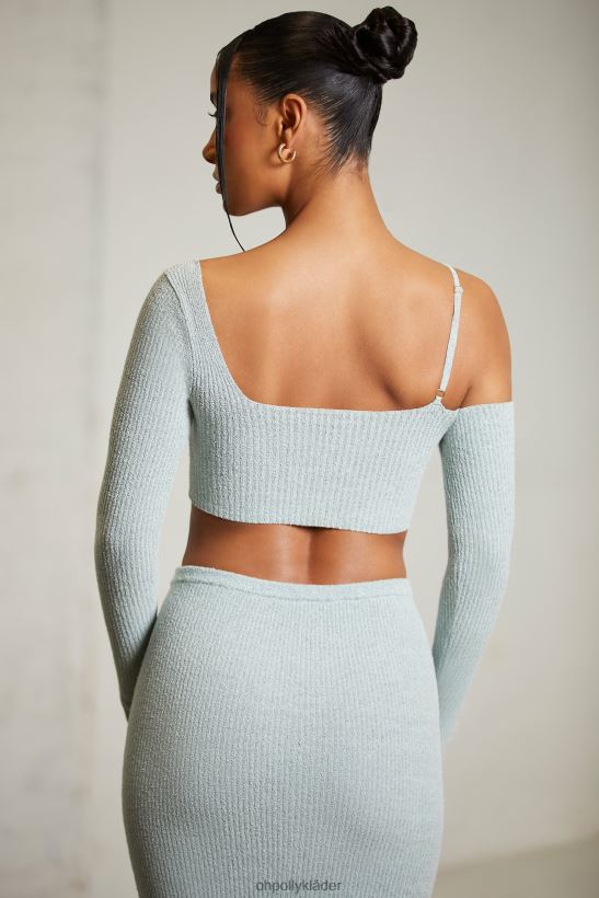 mynta Oh Polly kvinnor dagny asymmetrisk långärmad crop top Z84F2T617 samling