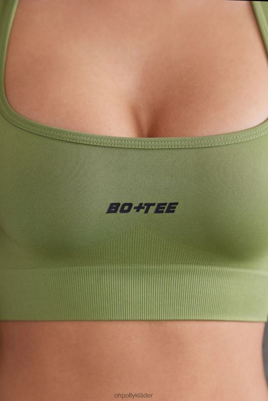 oliv Oh Polly kvinnor instinkt långärmad crop top Z84F2T708 samling
