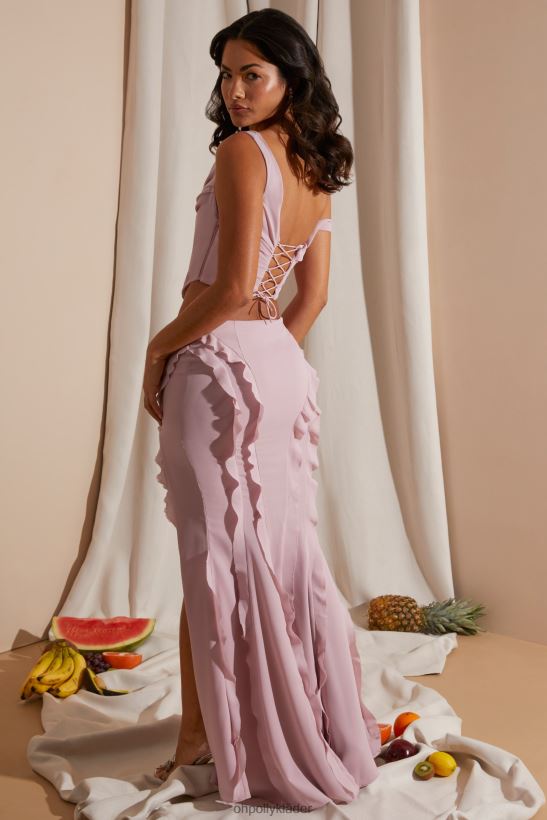 rodna Oh Polly kvinnor alessia draperad korsett crop top Z84F2T582 samling