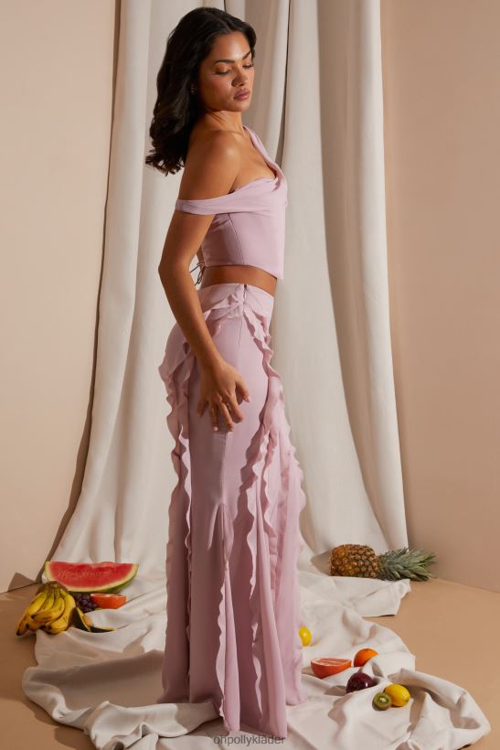 rodna Oh Polly kvinnor alessia draperad korsett crop top Z84F2T582 samling