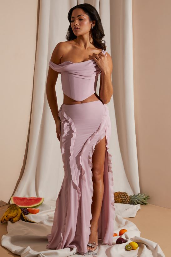 rodna Oh Polly kvinnor alessia draperad korsett crop top Z84F2T582 samling