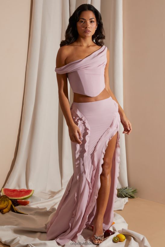 rodna Oh Polly kvinnor alessia draperad korsett crop top Z84F2T582 samling