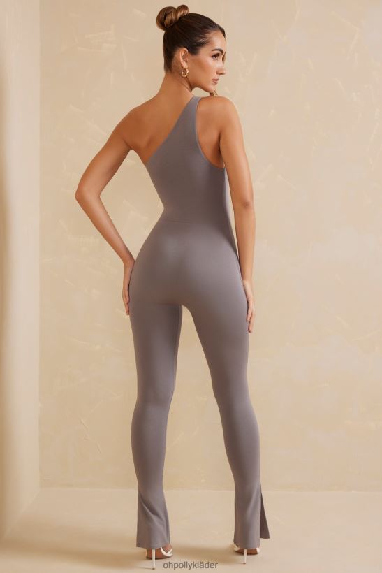 grå Oh Polly kvinnor koori asymmetrisk jumpsuit med enkel band Z84F2T788 samling