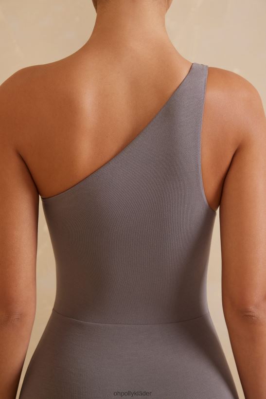 grå Oh Polly kvinnor koori asymmetrisk jumpsuit med enkel band Z84F2T788 samling