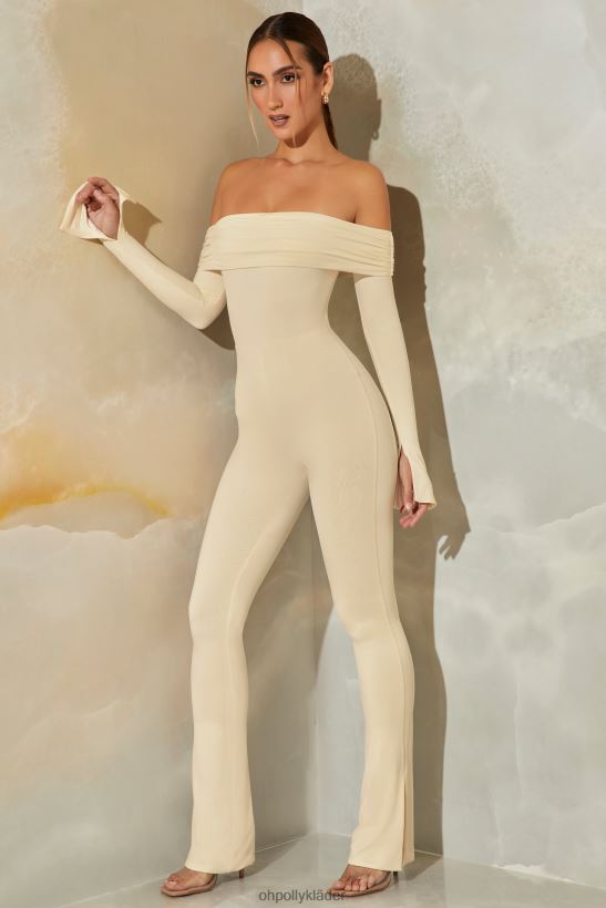 sten Oh Polly kvinnor reeva långärmad jumpsuit med öppen rygg Z84F2T855 samling